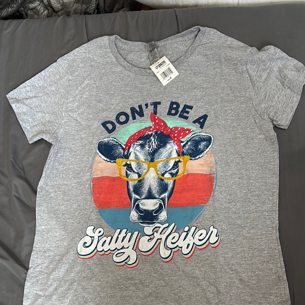 Gildan Gray Heavy Cotton Tee
